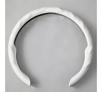 XCUNMMB Couvre Volant Voiture pour Porsche Macan (95B), Respirant Protection Volant Voiture, Accessoire Voiture Interieur,White