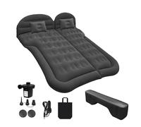 XCUNMMB Matelas Gonflable de Voiture pour Land Rover Evoque, Break Monospace en PVC Flocage Lit Auto Portable Confortable Ergonomique avec Pompe