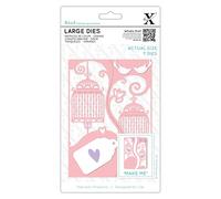 Xcut Grandes Matrices (6pcs) - Cages à Oiseaux Ornées