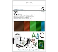 Xcut Xtras A5 Feuilles Adhésives Effet Métal (20 Pièces) - Naturel