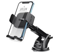 XCVFSRW Support Telephone Voiture,pour Smart EQ forfour 2020-2025 Porte Téléphone Voiture Tableau de Bord et Voiture Pare-Brise, 360 Degrés Rotation