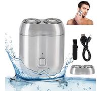 XCWTBL Rasoir Electriques Hommes, Electric Shaver Mini Rasoir Électrique Portable, Étanche Rasoir Homme Rasoir Électrique Wet Dry,Rasoir Électrique Automatique Lavable Pour Homme, Rechargeable Par Usb
