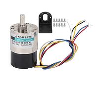 XD - 37GB3525 Brushless Motor, DC24V Brushless Speed Reduction Motor, All Metal Gear Low Speed High Torque Mini Motor with Bracket, CW/CCW Reversible for CNC Machine Tool and Autom (300 tr/min)