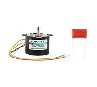 XD-50KTYZ Moteur à faible vitesse, AC 220V 5-50 tours/min. Basse vitesse Moteur à faible bruit Grand moteur à Moment de Force Moteur Synchrone CW/CCW(10 rpm)