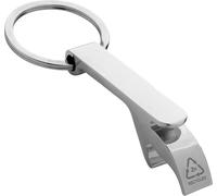 XD Collection - Porte-clés en alliage de zinc avec ouvre-bouteille XD973 (taille unique) (Argent)