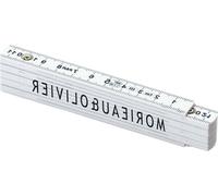 XD Collection - Règle, pliable, fibre de verre XD808 (taille unique) (Blanc)