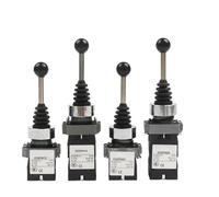 XD2-PA12 PA14 Loquet 2NO 2 Positions Contrôleur de joystick à bascule Ressort Interrupteurs croisés rotatifs Réinitialisation PA22 PA24 4NO 4 Positions(XD2-PA12)