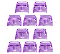 XDA Lot de 10 touches de clavier mécanique en polycarbonate épais de 1,7 mm pour 10 touches de clavier mécanique Remplace les touches rétroéclairées