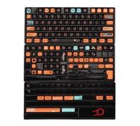 XDA PBT Keycaps, 141 Touches par Sublimation sans Décoloration, Ensemble de Touches Personnalisées pour 61 87 98 104 108 141 Cherry MX Switches Clavier Mécanique, Hauteur XDA