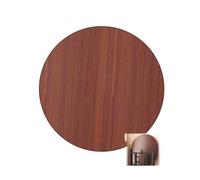 XDAPILMER Plateau de Table à Manger Rond en Bois, Plateau de Table Basse à Monter soi-même, Panneau de Remplacement, épaisseur 25 mm, Couleur Bois, 100 cm, Facile à Nettoyer(Teak Color,36"(90cm))