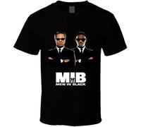 XDCERE Men in Black MIB Will Smith Retro 90's Comedy Movie T Shirt BlackMedium