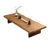 XDCXYD Table Basse Japonaise Moderne Et Épurée en Bois Massif Idéale pour La Méditation Les Rituels du Thé Ou comme Table D'autel(160 * 60 * 35cm)