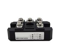 XDDQWSWA Plaque de module de pont redresseur de diode triphasée 150 A et 1600 V Module redresseur de pont triphasé MDS150A et 1600 V