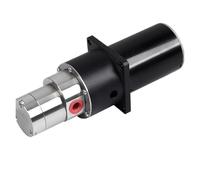 XDDQWSWA Pompe à Engrenages en Acier Inoxydable 316L avec Compteur et Moteur à balais de 60 W, 24 V CC.