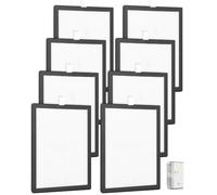 XdealCozyxc Lot de 8 filtres purificateurs d'air pour Meaco, 21 x 15,5 x 1 cm