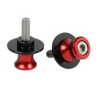 XDFYHUIB Compatible avec Suzuki pour Gsxr600 1992-2014 pour Gsxr750 1986-2014 pour SV1000 2002-2009 Motocyclette Universelle Swingarm Spool Sliders Stand Screws(Red)