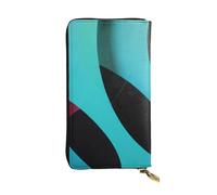 XDHFFJUCK Colorful World Portefeuille élégant en cuir pour homme avec pince à billets Portefeuille pliable Porte-cartes, porte-billets, portefeuille de voyage, porte-monnaie électronique, poche de