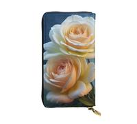 XDHFFJUCK Pretty Flowers Portefeuille élégant en cuir pour homme avec pince à billets et porte-cartes, porte-billets, portefeuille de voyage, porte-monnaie électronique, poche de rangement pour cartes