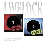 Xdinary Heroes - 4th Mini Album Livelock (Digipack) CD+Pre-Order Benefit (blue ver.)