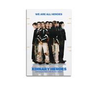 XDINARY HEROES - Impression sur toile imprimée de couverture d'album, affiches de couverture de musique, chanteuse pop hip-hop, rap rap - Décoration murale pour fille et garçon, adolescent - 30 x 45