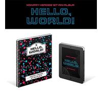 XDINARY HEROES - XDINARY HEROES HELLO, WORLD! 1st Mini Album ( TUTORIAL SESSION Version. )+1ea Folded Poster(First Press Only!!) K-POP SEALED