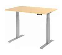 XDKB 12 S | Bureau 120 x 80 réglable en hauteur électriquement Érable