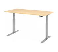 XDKB 16 S | Bureau 160 x 80 réglable en hauteur électriquement Érable