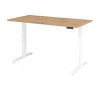 XDKB 16 W | 160x80 | Bureau réglable en hauteur électriquement - 160 x 80 Chênes Noueux réglable en hauteur électriquement
