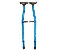 XDLEDMKIZ Béquilles médicales Lourdes pour Adultes, béquilles de Marche au Design Audacieux avec Hauteur réglable, Alliage d'aluminium à Forte capacité de Charge, dorées et tendan