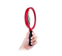 XDLEDMKIZ Loupe à lentille Extra Large de 5,5 Pouces, loupe portative 10X pour la Lecture, Les Personnes âgées, Les Enfants, Les Bijoux, Les Insectes, Les pièces de Monnaie, Les ti