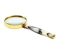 XDLEDMKIZ Loupe avec éclairage et Support 10X Loupe portative pour la Lecture avec poignée Amovible, Journal, Carte et loupe Multifonction pour la Lecture