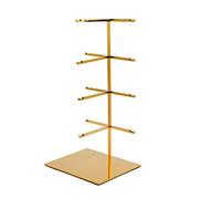 XDLEDMKIZ Présentoir à Lunettes de Soleil en Acier Inoxydable, Support de Table pour Lunettes de Vue, présentoir Suspendu pour Lunettes, Organisateur de Lunettes