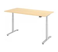 XDLR 16 S | 160x80 | Bureau réglable en hauteur électriquement - Érable 160 x 80 réglable en hauteur électriquement