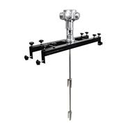 XDLYWUZIQ Agitateur d'air IBC, Mélangeur De Réservoir électrique 1/2 HP, TR/Min à Vide : 0-2500 TR/Min, Mélangeur à Support Pneumatique, Outil De Mélange De Peinture pour Agitateur d'air