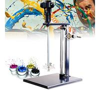 XDLYWUZIQ Agitateur De Peinture Automatique, Mélangeur De Peinture Automatique à Air Pneumatique, Agitateur De Levage 5 Gal/20l pour Colorant d'encre Liquide Mélangeant,Scatterplate
