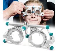 XDLYWUZIQ Cadre De Lentilles D'essai De Test D'optométrie Optique Optique Réglable, Cadre De Lentille De Test Optique, Cadre De Test Optique Léger Réglable Pd 48~80 Mm, Lunettes De Test Oculaire