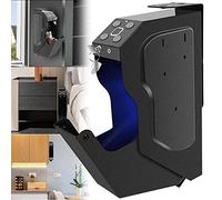 XDLYWUZIQ Coffres-forts pour Armes à Feu 3 en 1, Coffres-forts pour Armes à Feu - Coffre-Fort pour Armes à Feu à Accès Rapide avec Verrouillage Biométrique des Empreintes Digitales