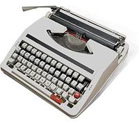 XDLYWUZIQ Machine à écrire Manuelle rétro, Type Writer Classique, décor Fonctionnel d'inspiration Vintage, idéal pour Les Lettres, l'écriture créative, l'artisanat et Plus Encore, 30 x 30 x 10 cm