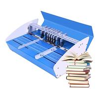 XDLYWUZIQ Machine De Rainage électrique, Raineuse De Papier 3 en 1, Machine De Rainage De Papier De 460 Mm, Plieuse De Papier, Raineuse De Papier en Métal Robuste De Bureau