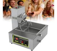 XDLYWUZIQ Mélangeur-Mélangeur en Acier Inoxydable pour Enrobage De Chocolat, Contrôle De Température 0-95 °c, Vitesse Réglable 35-55 TR/Min, pour La Maison Et Les Restaurants 8kgmeltingtankwithmixer