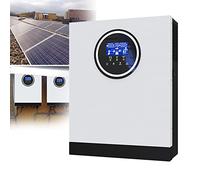 XDLYWUZIQ Onduleur Hybride Solaire 2000w/3000w 12v/24v DC 230vac Construire dans 80a Mppt Contrôleur Solaire Et Chargeur AC Onduleur à Onde Sinusoïdale Pure,24VDC-3000W