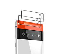 XDMEI pour Google Pixel 6/6 Pro Film de protection d'écran d'objectif de caméra arrière Film de protection en verre trempé HD anti-rayures (2 pièces) (for Google Pixel 6 Pro)