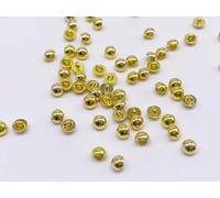 XDMING Boutons à tête Ronde, Boutons à Tige de 4mm, Micro Mini Boutons, Petits Boutons de poupée, Fournitures Artisanales de Couture