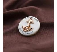 XDMING Boutons décoratifs pour vêtements, 10 pièces, 20mm, Design Ancre rétro Marine, Boutons de vêtements à la Mode, Veste, Manteau en Laine, Boutons de Couture