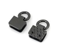 XDMING Fermoir de décoration de Sac en métal, 2 pièces, Bord latéral de Sac, Boucle de Suspension pour Artisanat Cuir Bricolage, Sangle de Sac, poignée de Ceinture, Accessoires d'épaule