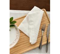 XDMING Lot de 12 Serviettes de Table en Coton et Lin pour Mariage, dîner, Restaurant, Maison