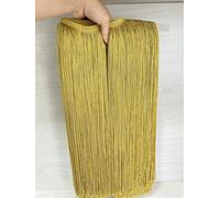 XDMING Lot de 2 mètres de Franges en Dentelle de 50 cm/100 cm de Long, pour Robe Latine, vêtements de scène, Rideaux, Accessoires, Ruban