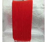 XDMING Lot de 2 mètres de Franges en Dentelle de 50 cm/100 cm de Long, pour Robe Latine, vêtements de scène, Rideaux, Accessoires, Ruban