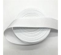 XDMING Sangle Blanche en Nylon pour Sacs à Dos, 15mm, 20mm, 25mm, 30mm, 38mm de Large, 5yards de Large, Artisanat de cerclage