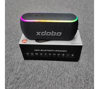 XDOBO-Haut-parleur Bluetooth X8 III,Caisson de basses sans fil,Basses profondes iniques,Power Bank,ixen plein air,Randonnée,Musique amusante,6600mAh,60W